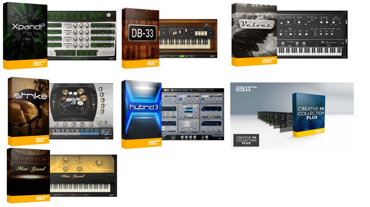 Air Music Tech Bundle Instruments